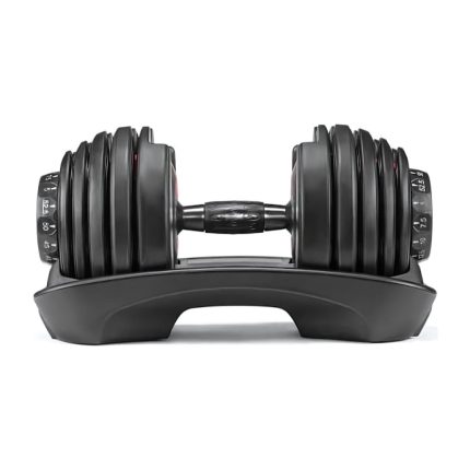 Purepolishpro Adjustable Weight 52.5 lbs Dumbbell for Versatile Home Workouts