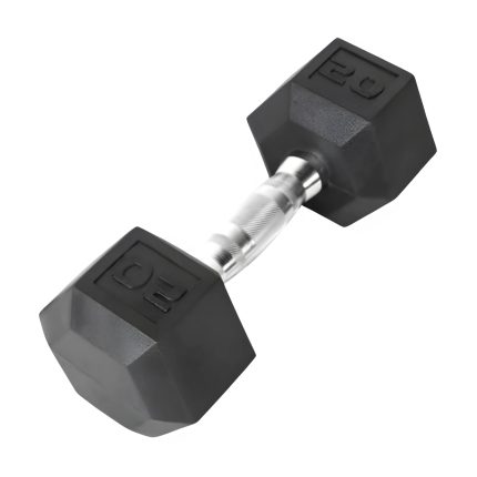 PurePolishPro Barbell Coated Hex Dumbbell for Strength Training